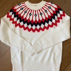 J Crew ski sweater. Size small.